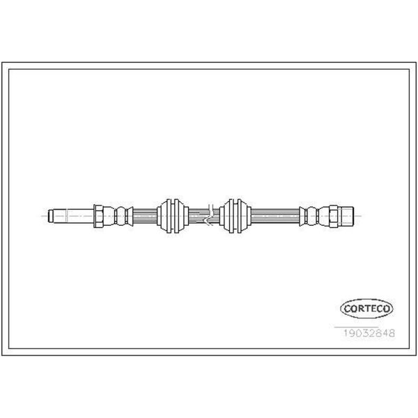 CORTECO 19032848 Bremsschlauch