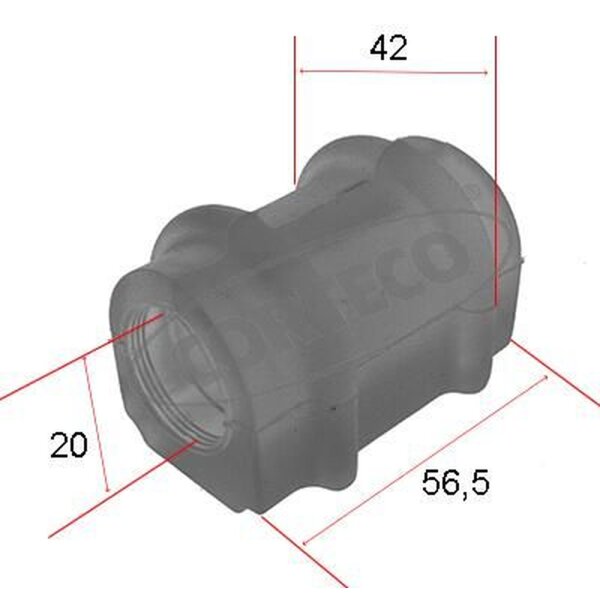 CORTECO 80000514 Lagerung, Stabilisator