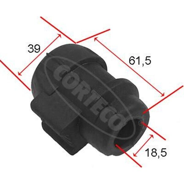 CORTECO 80001465 Lagerung, Stabilisator