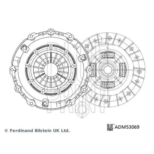 BLUE PRINT ADM53069 Kupplungssatz