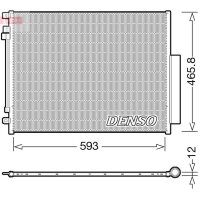 DENSO DCN01025 Kondensator, Klimaanlage
