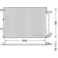 DENSO DCN06018 Kondensator, Klimaanlage