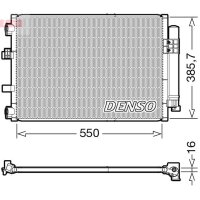 DENSO DCN10043 Kondensator, Klimaanlage
