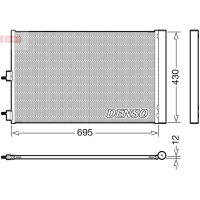 DENSO DCN17061 Kondensator, Klimaanlage