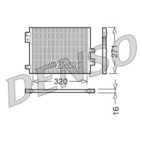 DENSO DCN28002 Kondensator, Klimaanlage