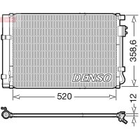 DENSO DCN41011 Kondensator, Klimaanlage