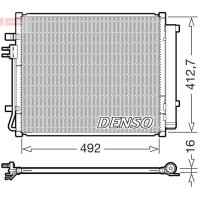 DENSO DCN43015 Kondensator, Klimaanlage