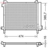 DENSO DCN46030 Kondensator, Klimaanlage