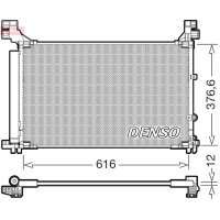 DENSO DCN50133 Kondensator, Klimaanlage