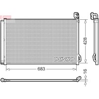 DENSO DCN99083 Kondensator, Klimaanlage