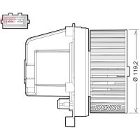 DENSO DEA33003 Innenraumgebläse