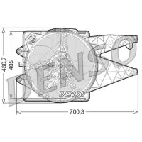 DENSO DER01020 Lüfter, Motorkühlung