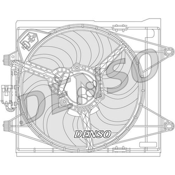DENSO DER09051 Lüfter, Motorkühlung