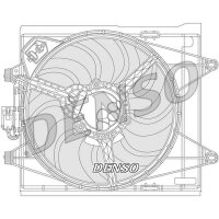 DENSO DER09051 Lüfter, Motorkühlung