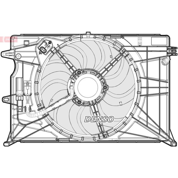 DENSO DER09074 Lüfter, Motorkühlung