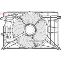 DENSO DER09074 Lüfter, Motorkühlung