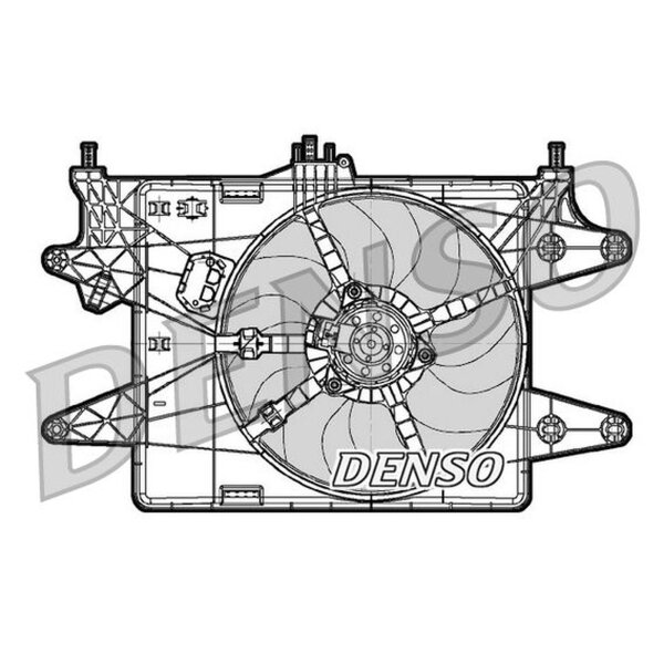 DENSO DER09081 Lüfter, Motorkühlung