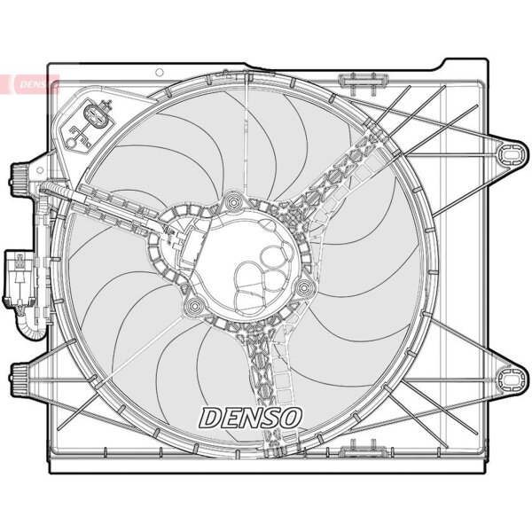 DENSO DER09096 Lüfter, Motorkühlung