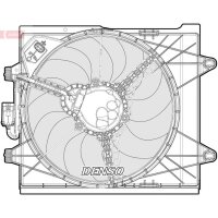 DENSO DER09096 Lüfter, Motorkühlung