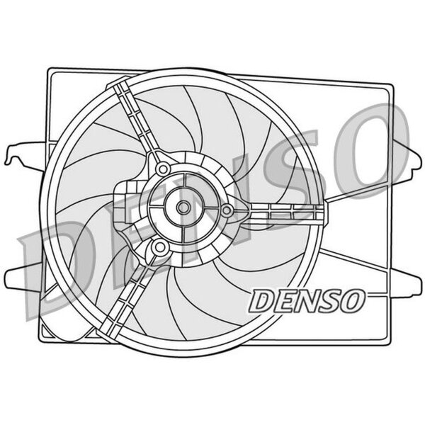 DENSO DER10003 Lüfter, Motorkühlung