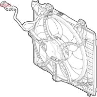 DENSO DER21026 Lüfter, Motorkühlung