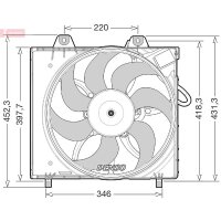 DENSO DER21027 Lüfter, Motorkühlung