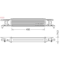 DENSO DIT01007 Ladeluftkühler