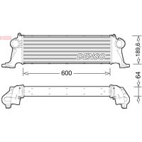 DENSO DIT12004 Ladeluftkühler