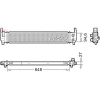 DENSO DRM02042 Kühler, Motorkühlung