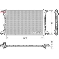 DENSO DRM02049 Kühler, Motorkühlung