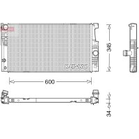 DENSO DRM05005 Kühler, Motorkühlung
