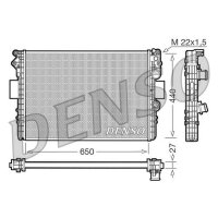DENSO DRM12002 Kühler, Motorkühlung