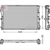 DENSO DRM17103 Kühler, Motorkühlung