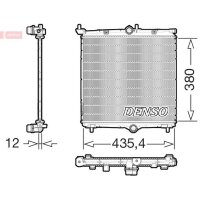 DENSO DRM21105 Kühler, Motorkühlung