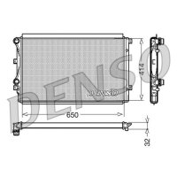 DENSO DRM32015 Kühler, Motorkühlung