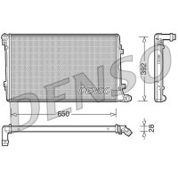 DENSO DRM32019 Kühler, Motorkühlung