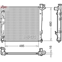 DENSO DRM41007 Kühler, Motorkühlung