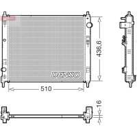 DENSO DRM46078 Kühler, Motorkühlung