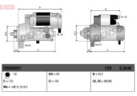 DENSO DSN3051 Starter