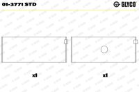 GLYCO 01-3771 STD Pleuellagerschale