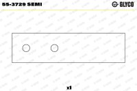 GLYCO 55-3729 SEMI Lagerbuchse, Pleuel