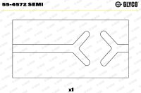 GLYCO 55-4572 SEMI Lagerbuchse, Pleuel
