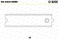 GLYCO 55-4821 SEMI Lagerbuchse, Pleuel
