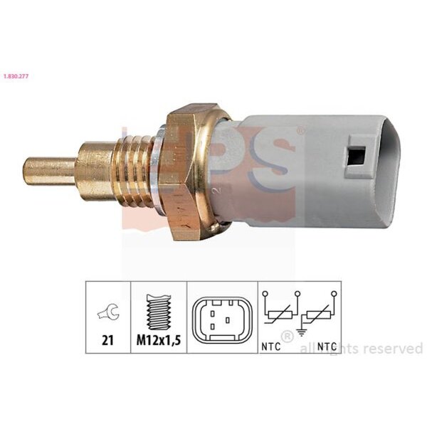EPS 1.830.277 Sensor, Kühlmitteltemperatur