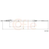 COFLE 10.7135 Seilzug, Feststellbremse