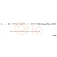 COFLE 10.9892 Seilzug, Feststellbremse