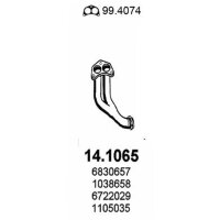 ASSO 14.1065 Abgasrohr
