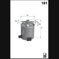 MECAFILTER ELG5346 Kraftstofffilter
