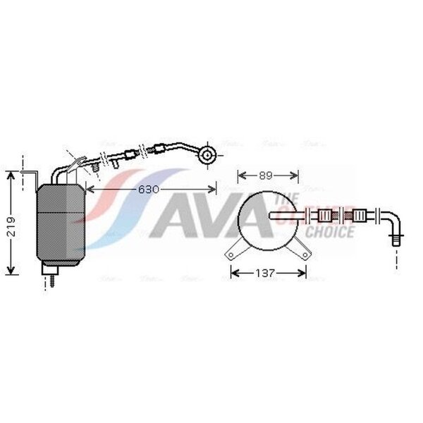 AVA Clever Choice FDD111 Trockner, Klimaanlage
