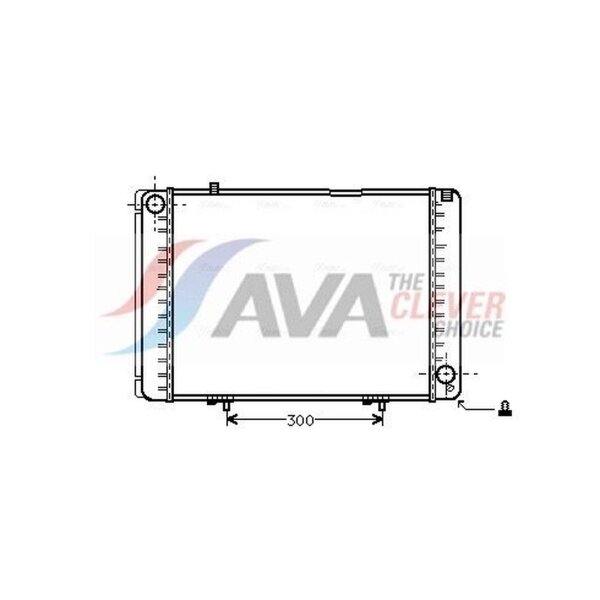 AVA Clever Choice MS2134 Kühler, Motorkühlung